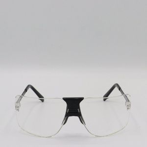 Gargoyle Classic Wrap Style Clear Lenses Black Trim Terminator Shades